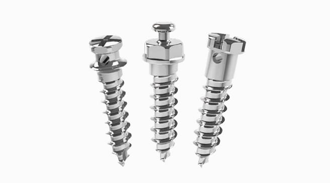 歯科矯正用アンカースクリューイメージ画像